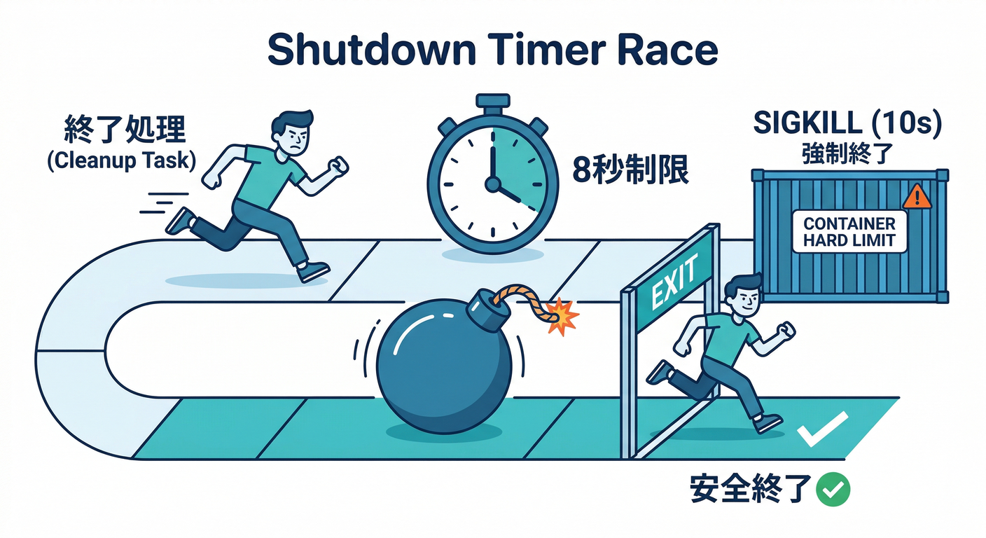 Shutdown Timer Race