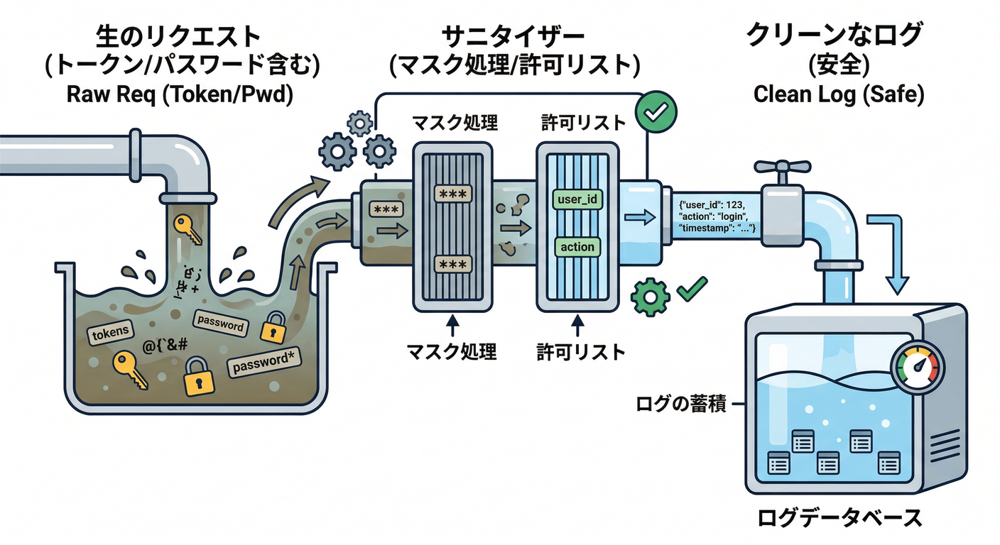 Sanitization Layer Flow
