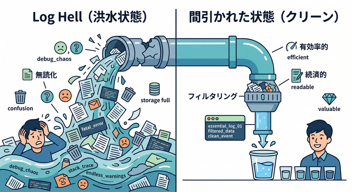 Log Hell vs Log Pruning