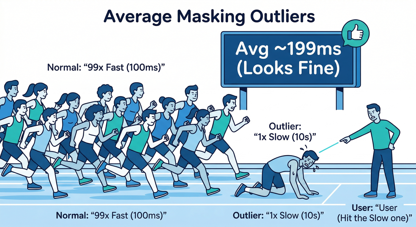 Average Masking Outliers