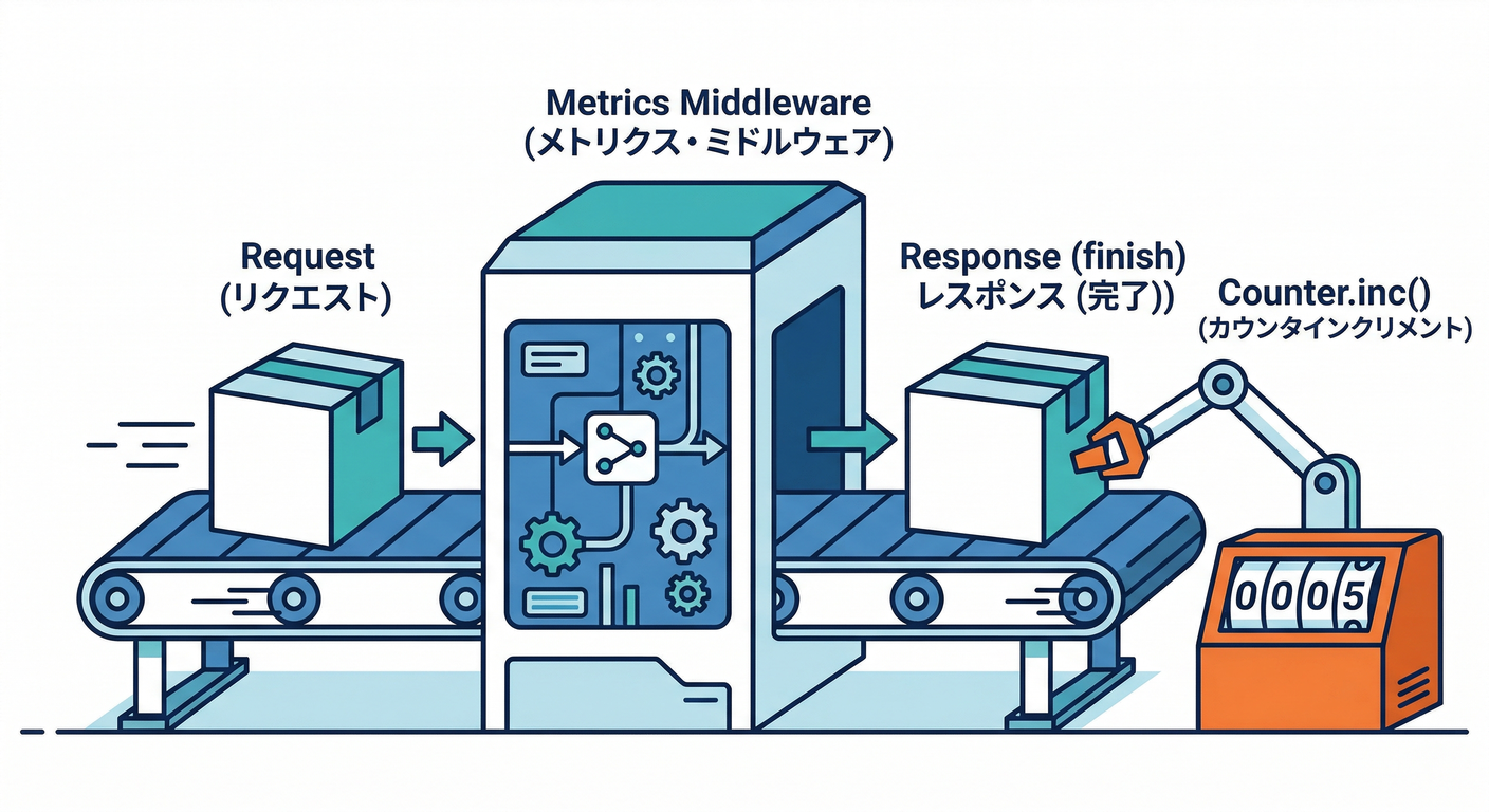 Middleware Counting Flow