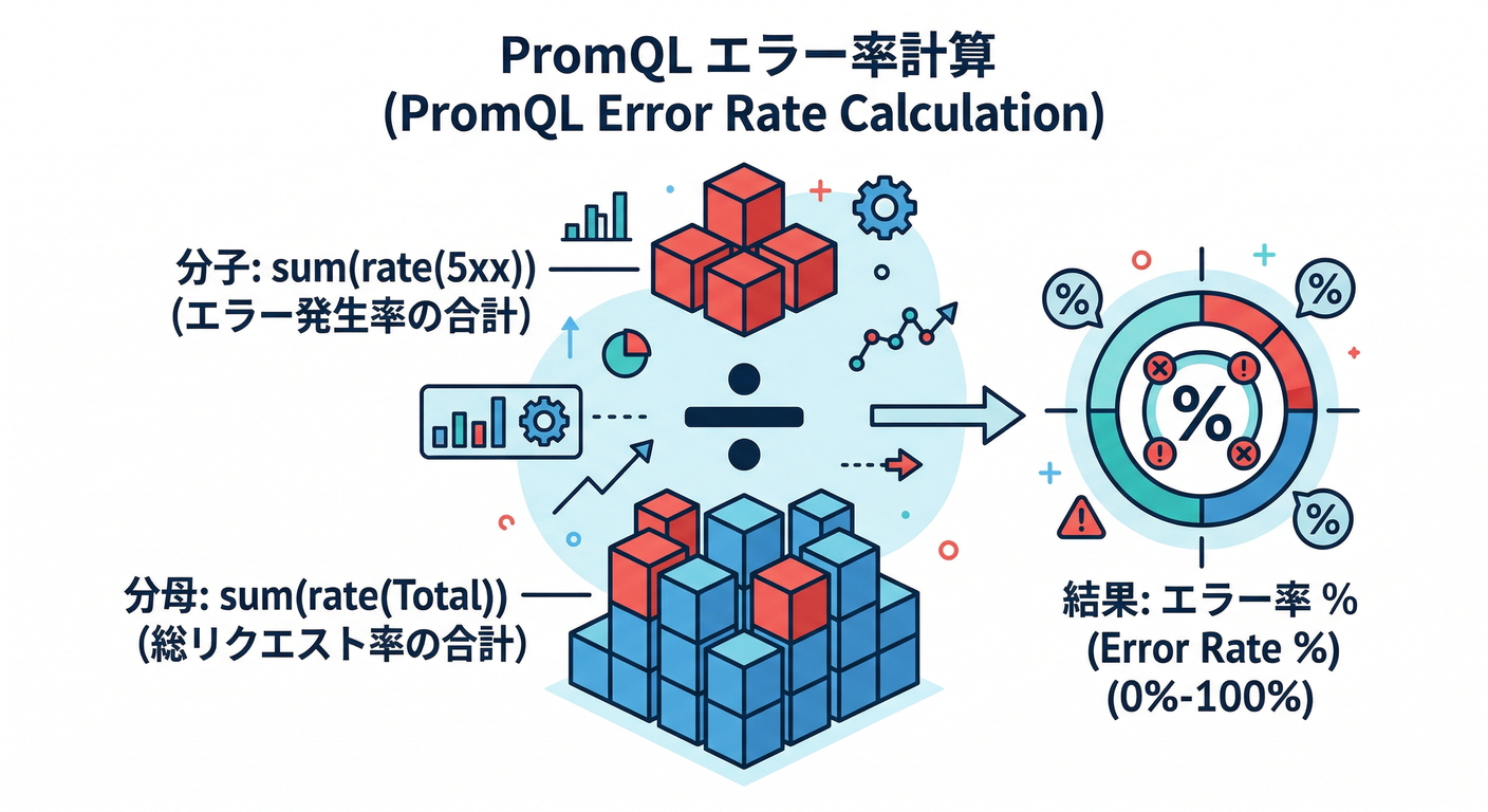PromQL Error Rate Calculation