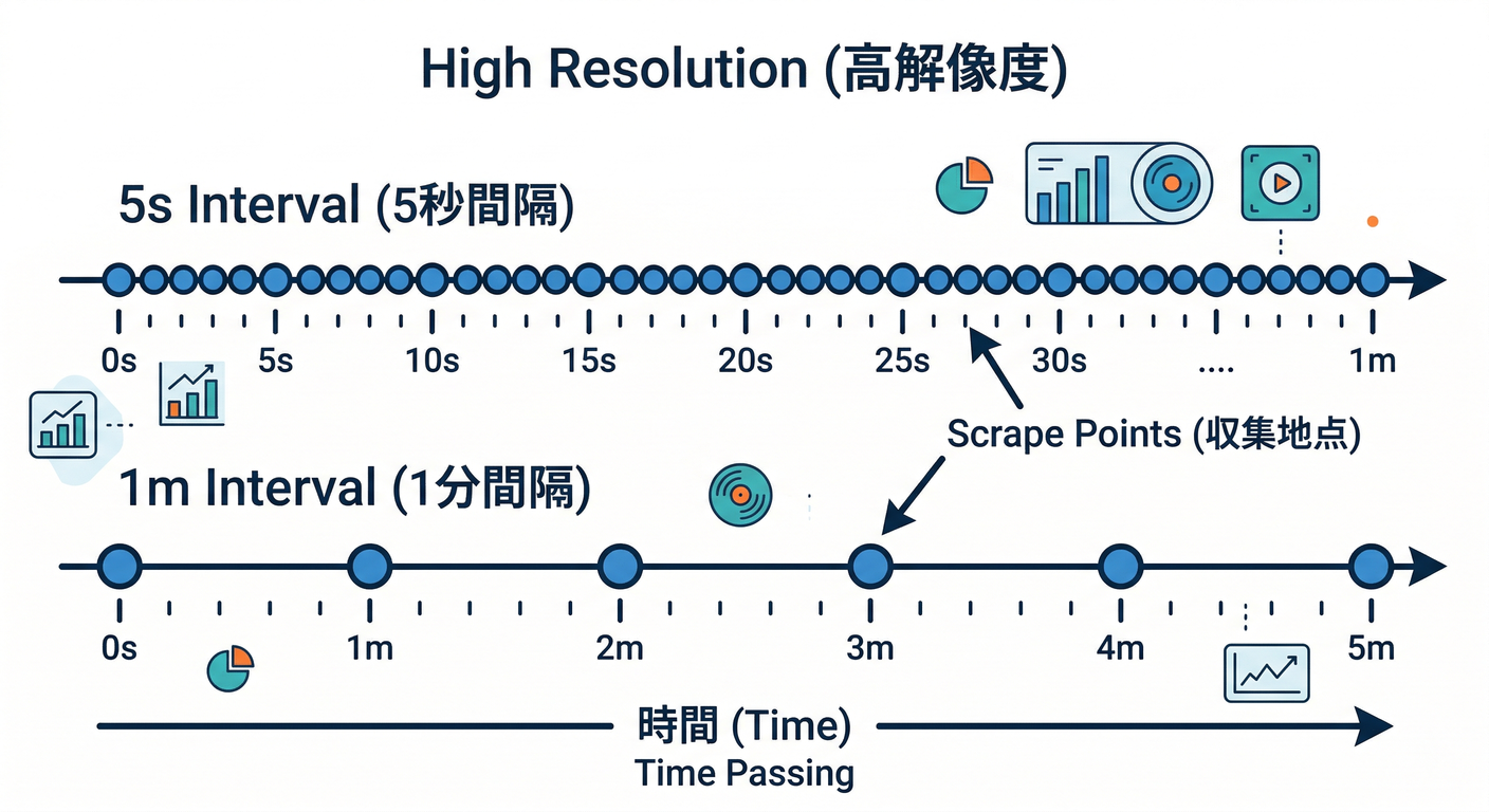 Scrape Interval Timeline