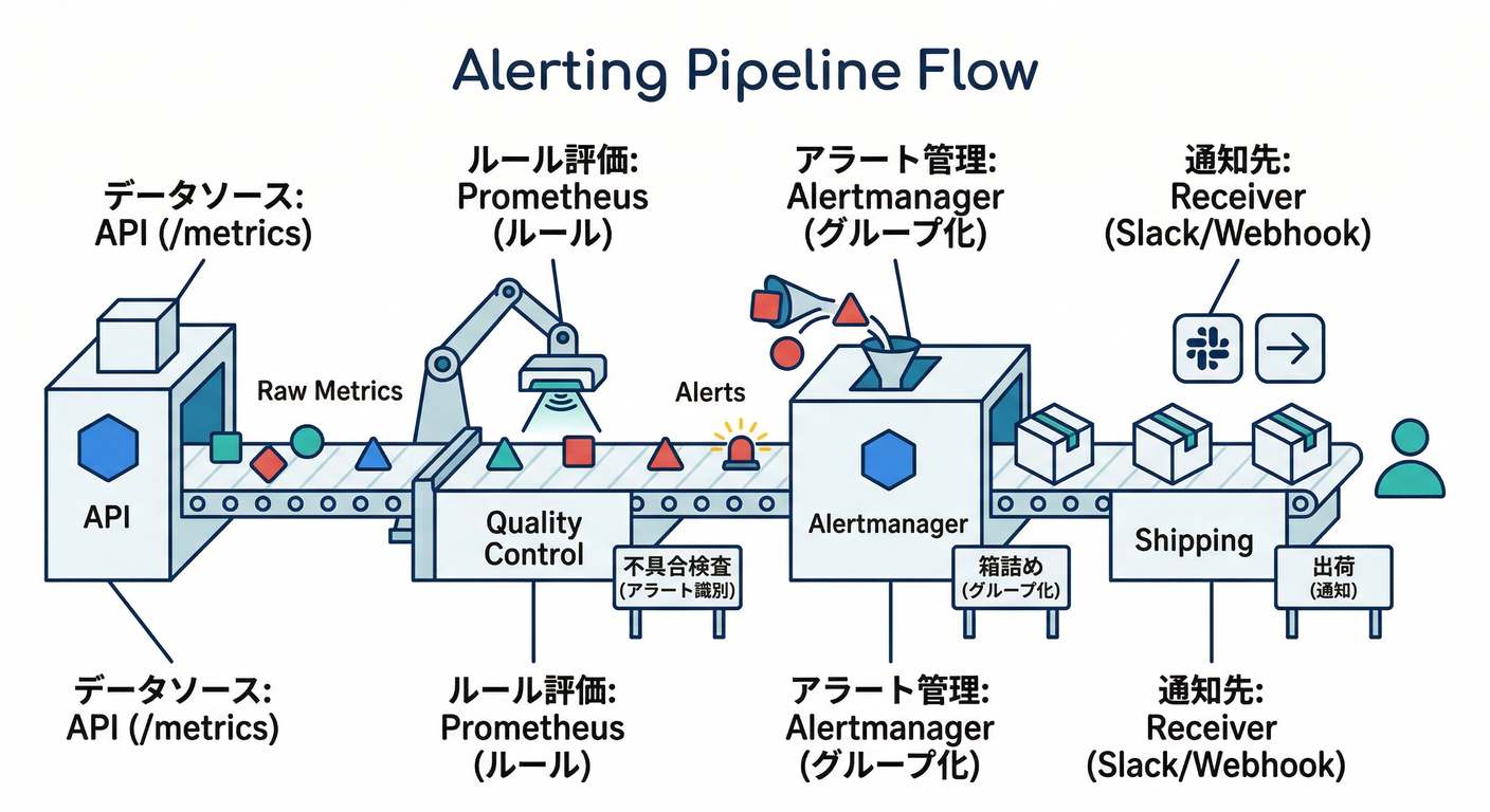 Alerting Pipeline Flow