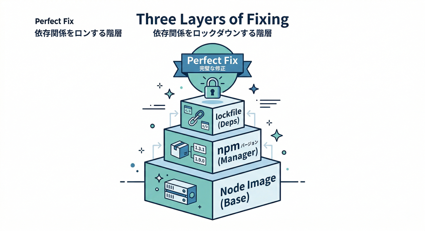 Three Layers of Fixing