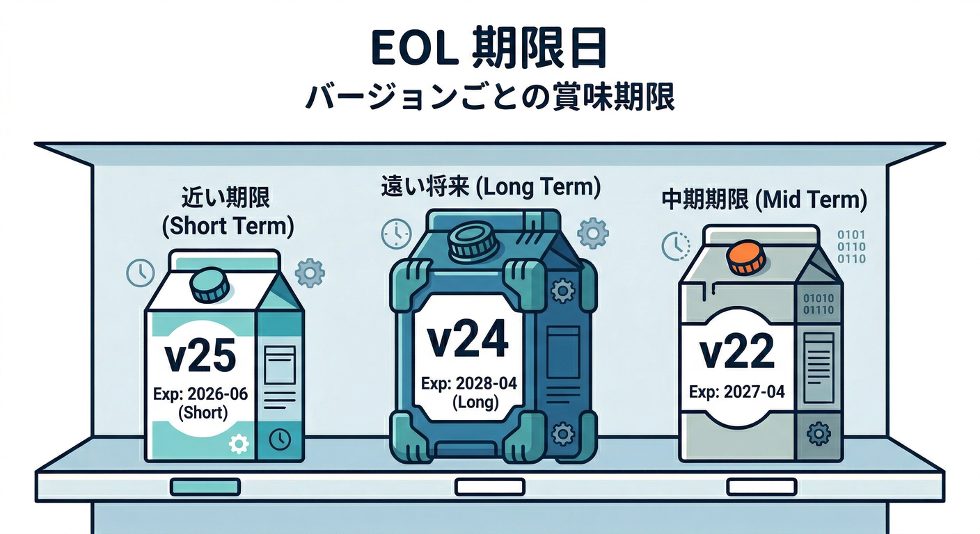 EOL Expiration Dates