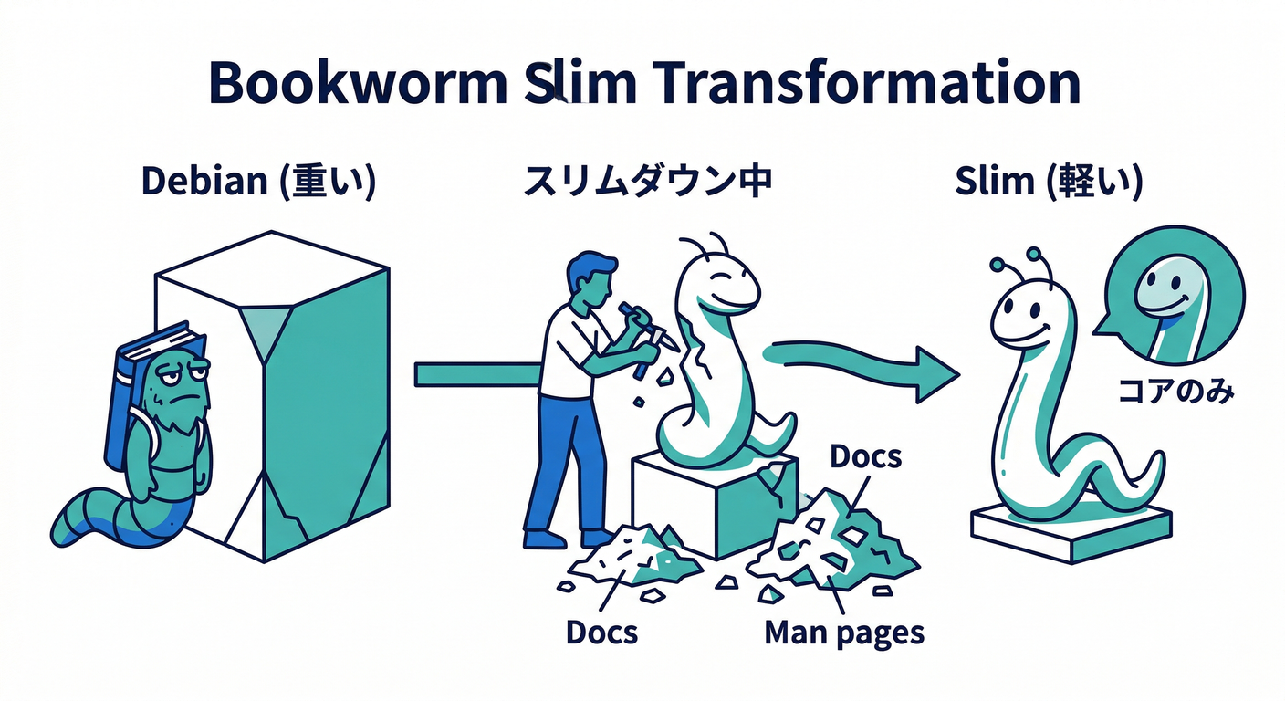 Bookworm Slim Transformation
