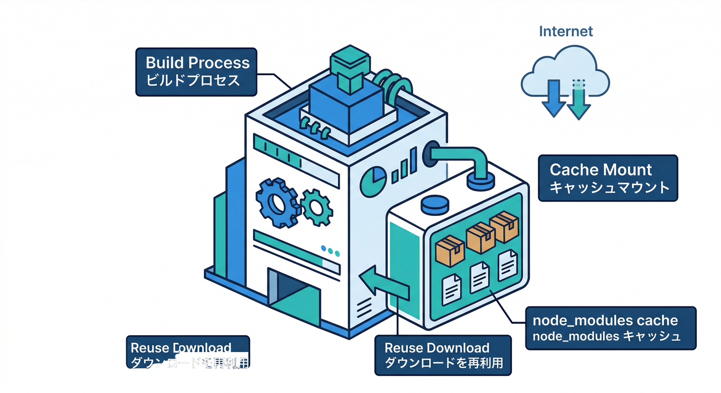 BuildKit Cache Mount
