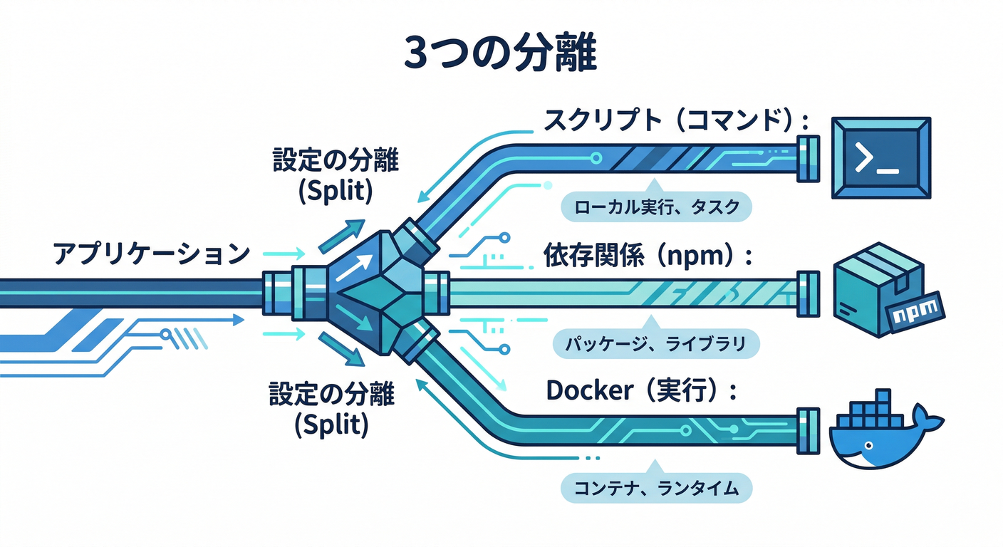 The Three Separations