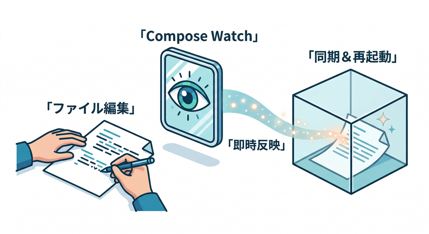 Compose Watch Sync