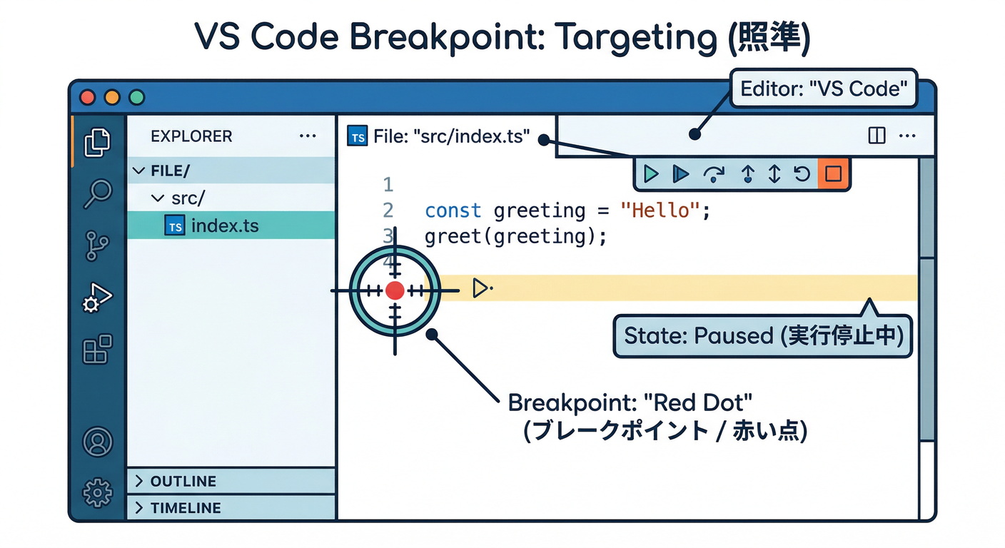VS Code Breakpoint