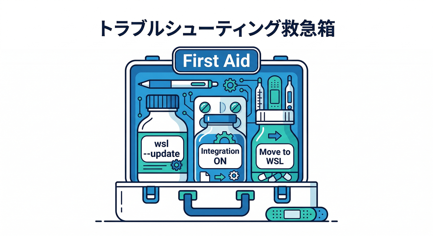Troubleshooting First Aid