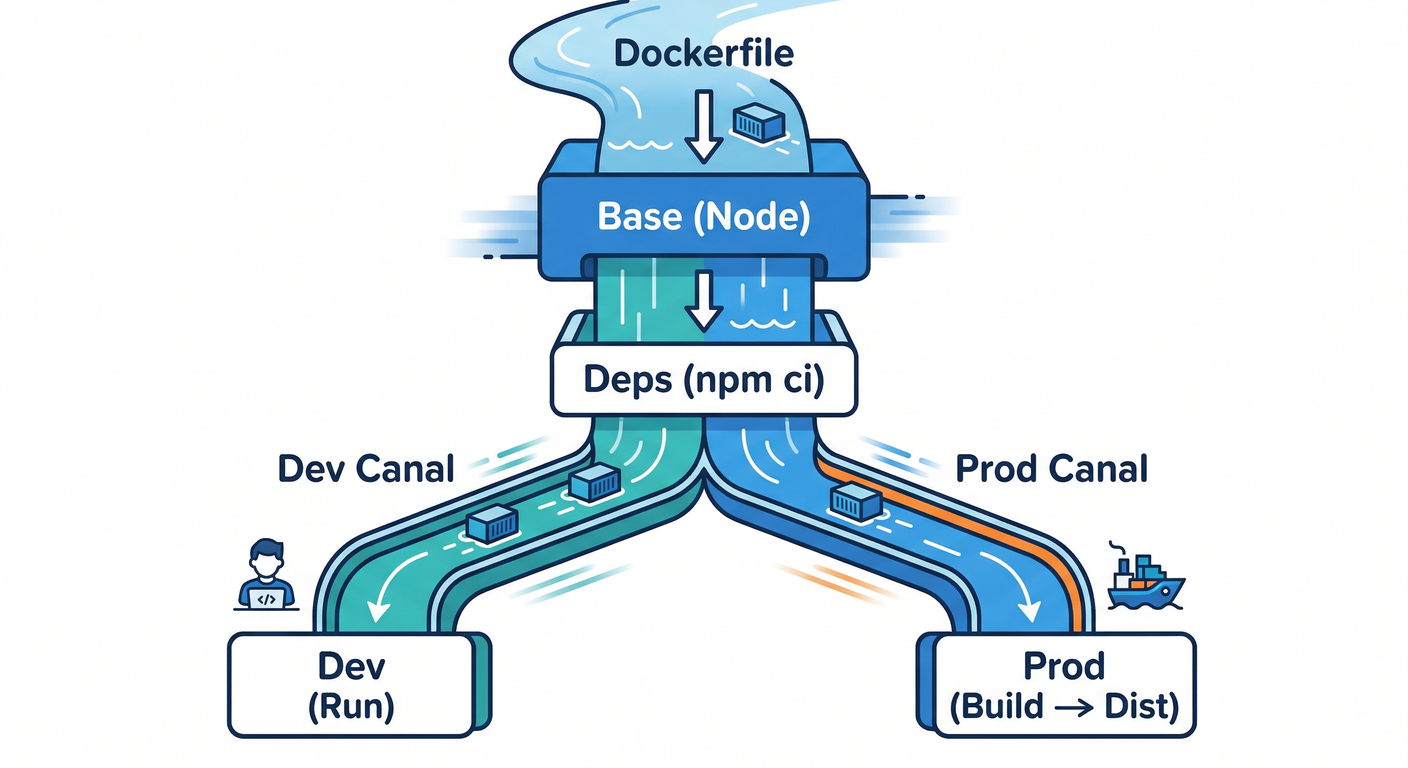 Dockerfile Multi-stage Flow