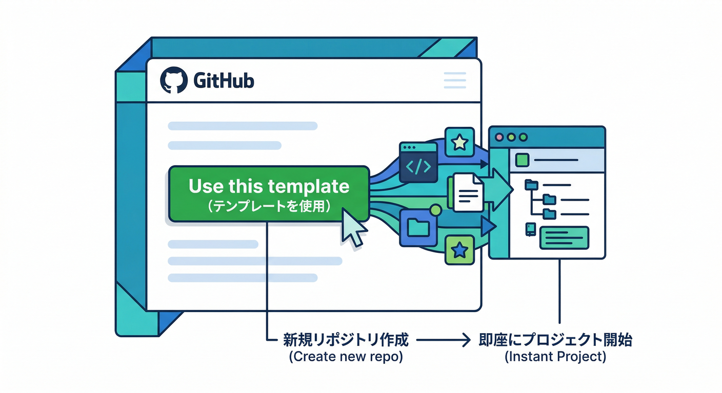 GitHub Template Button