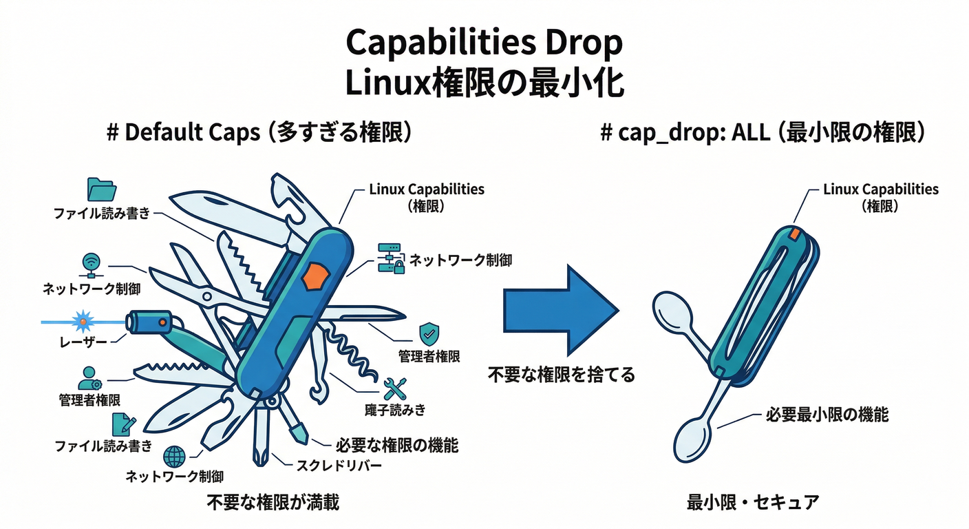 Capabilities Drop