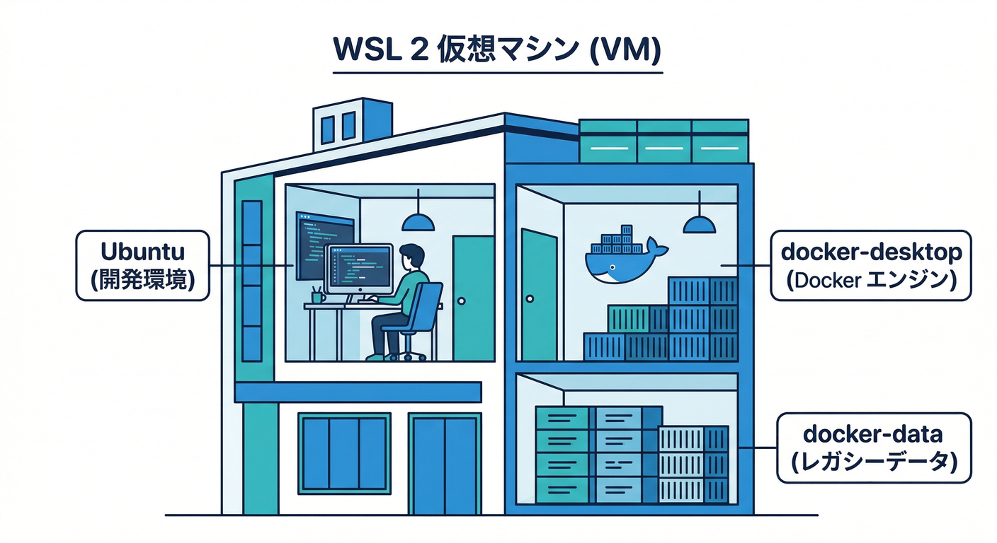 WSL 2 Distros Layout