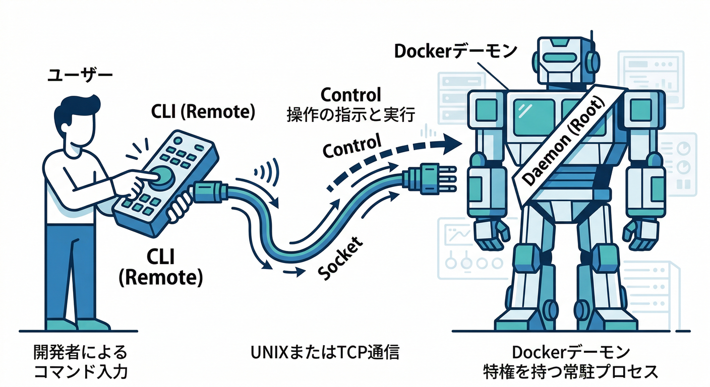 Docker Command Architecture