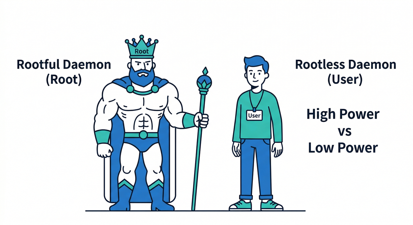 Rootless Daemon Concept