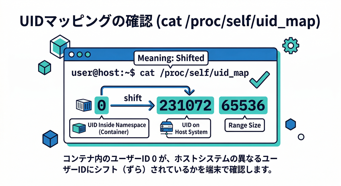 Terminal UID Map Output