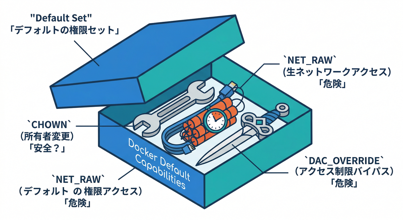 Docker Default Capabilities