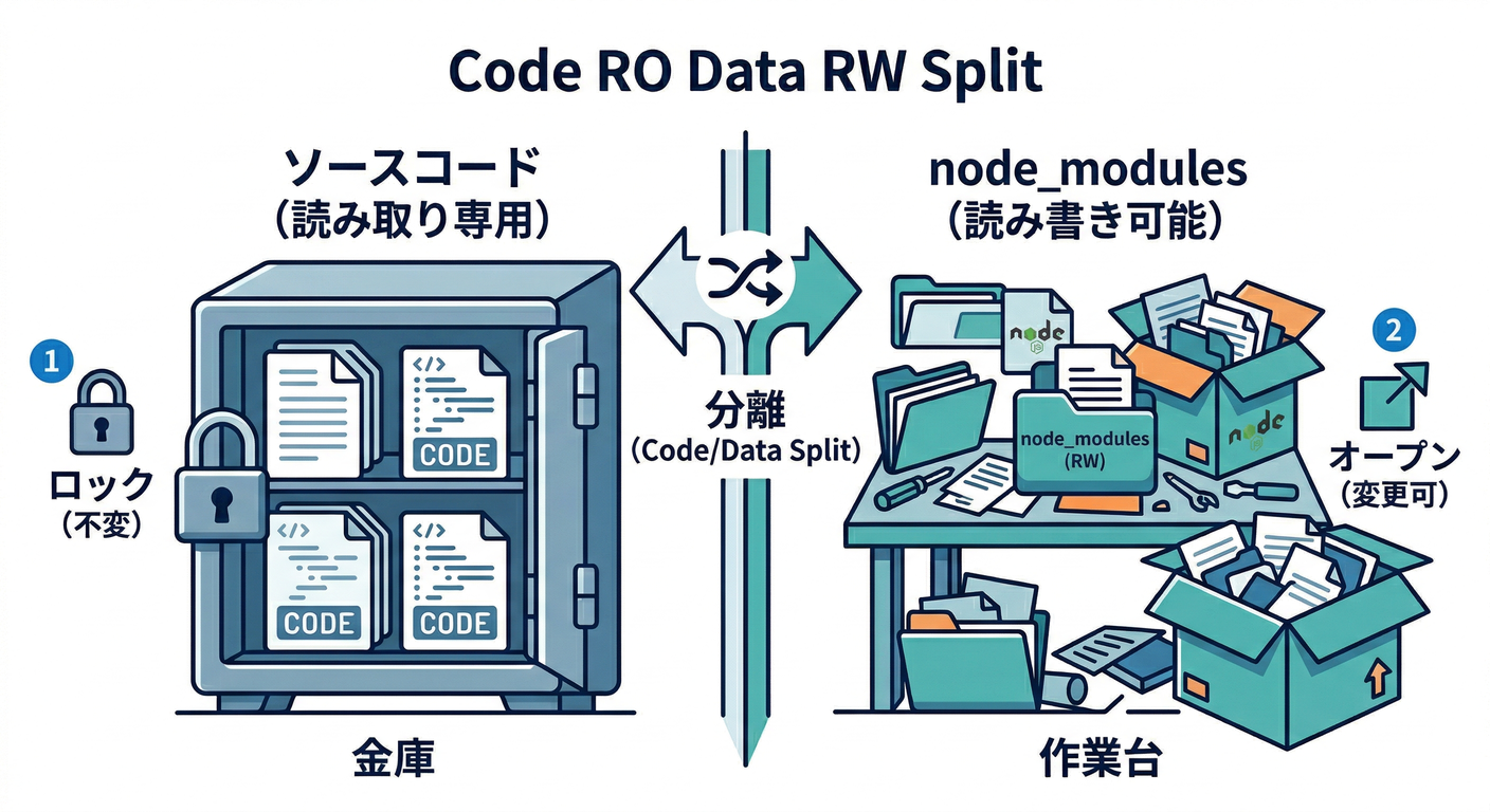 Code RO Data RW Split