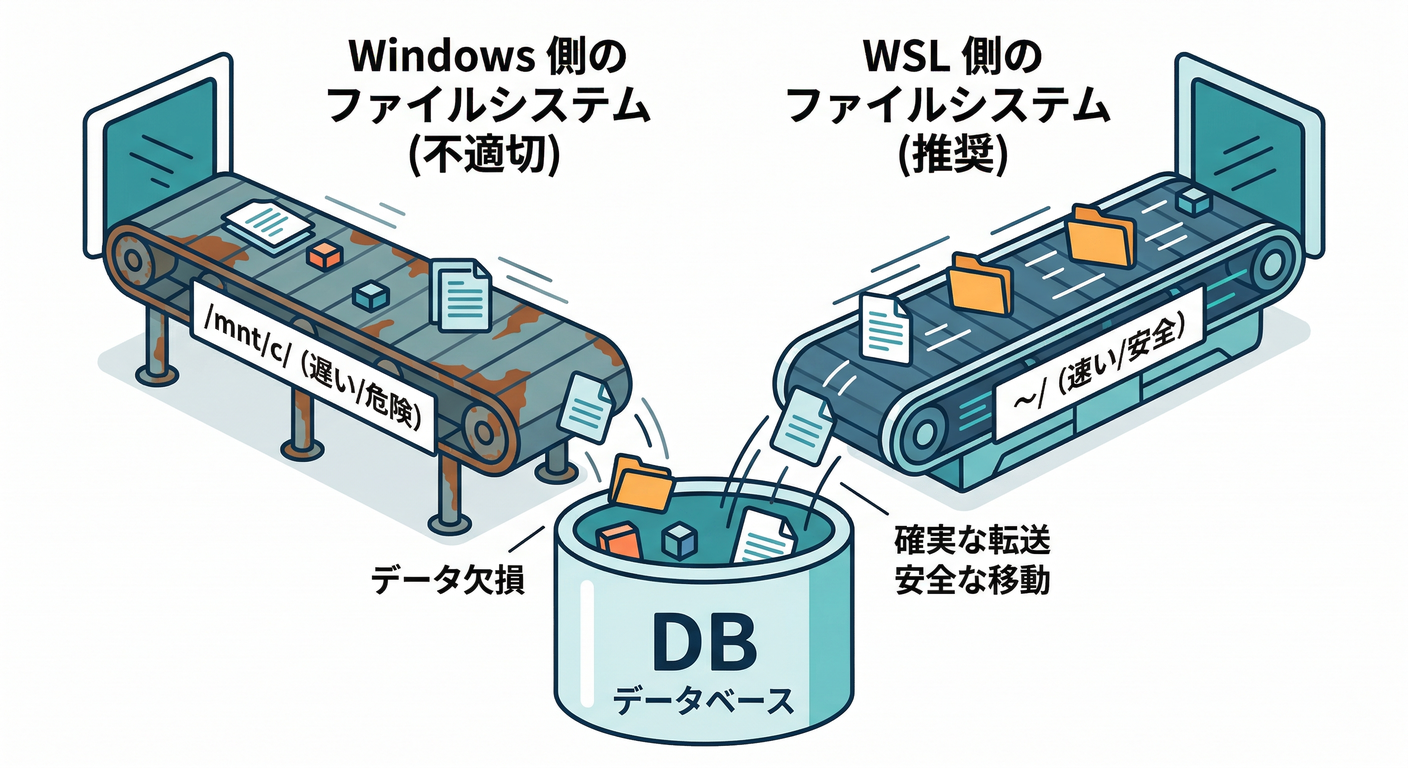 Windows vs WSL Storage
