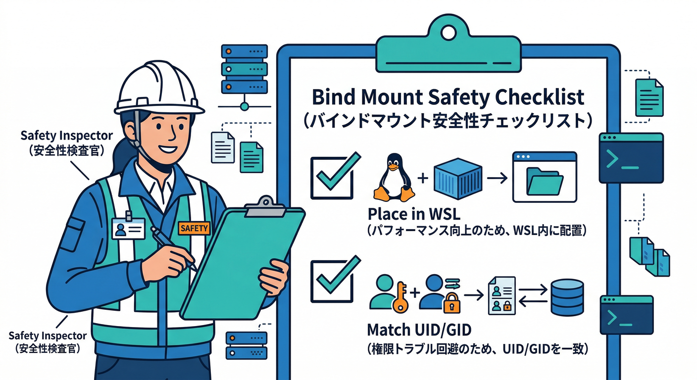 Bind Mount Safety Checklist