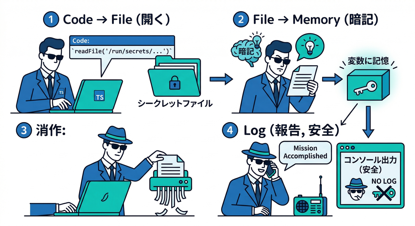 TypeScript Reading Secret