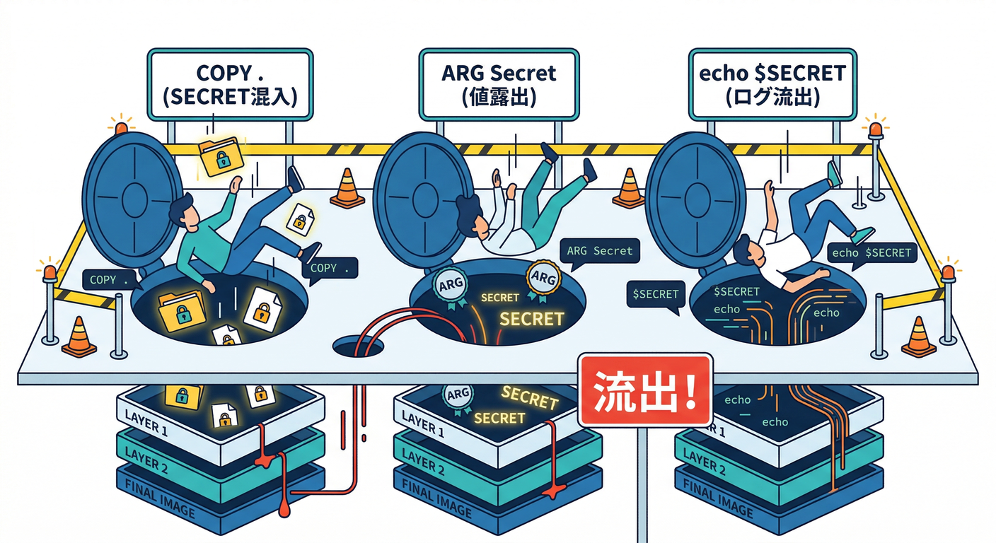 Build Secret Pitfalls